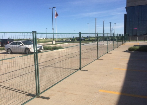 Steel 10ft X 6ft Fence Panels , 11ga Temp Site Fencing