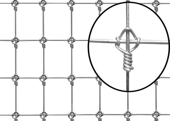 High Strength Class III Fixed Knot Cattle Fence 100ft Roll Galvanized