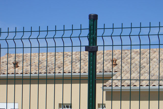 ISO-2001 6ft Tall Welded Wire Mesh Fencing With PVC Coated