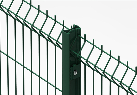 ISO-2001 6ft Tall Welded Wire Mesh Fencing With PVC Coated