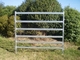 Powder Coated 5 Rails Heavy Duty Cattle Panel With Round Pipe