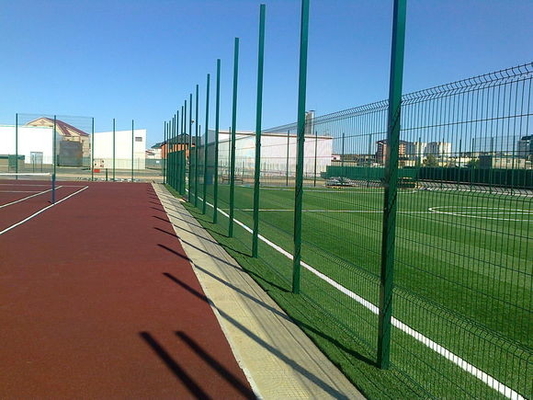 H2.4m 3d Wire Mesh Fence , W2m Galvanized Steel Wire Mesh Fence