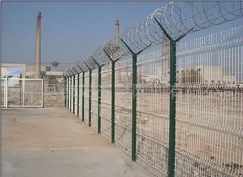 ISO-2001 1m Height Welded Wire Mesh Fencing High Security