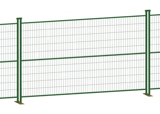 Portable Metal 8ft Tall Temporary Site Fencing With Powder Coating