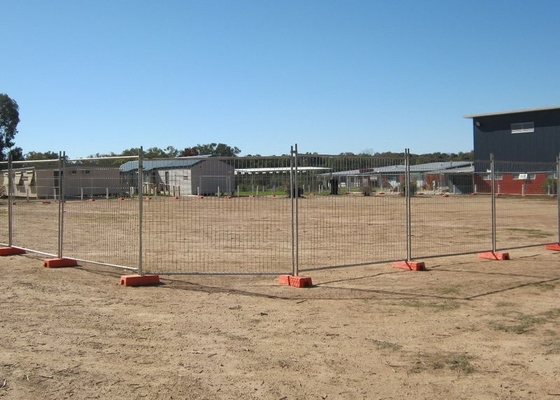 Easily Assembled Security 1.8x2.4m Temporary Boundary Fencing Panels