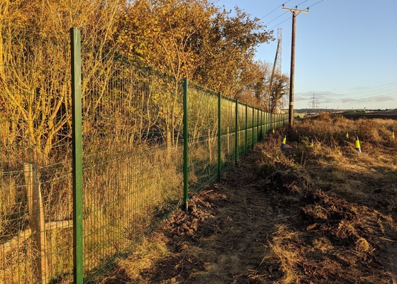 Residential Perimeter 4.5mm V Mesh Fencing 2.5m High