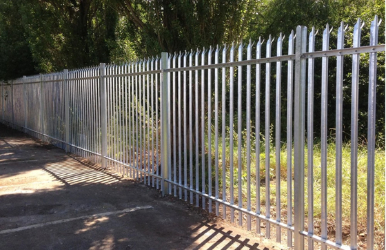 Stainless Steel European Palisade Fence Hot Dipped Galvanized